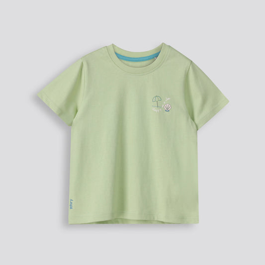 Girls Statement Tee _ 153130 _ Green