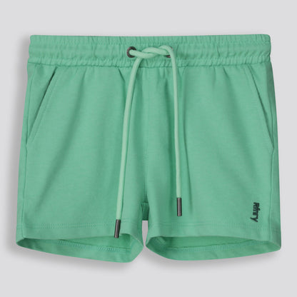 Girls Track Shorts _ 153269 _ Green