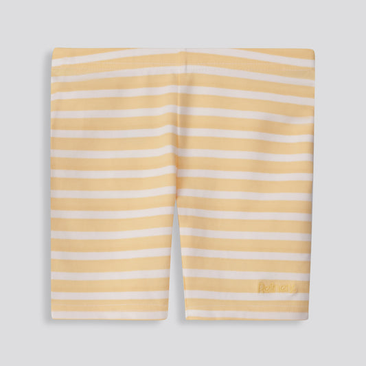 Girls Cycle Shorts _ 153517 _ Yellow