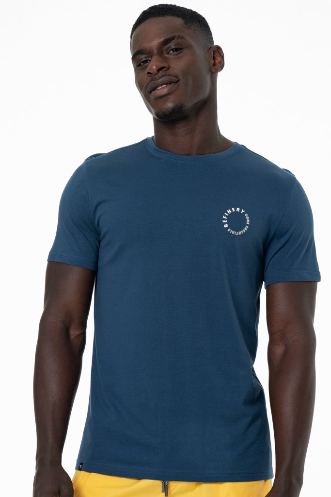 Core T-Shirt _ 141366 _ Dark Blue from REFINERY – Refinery