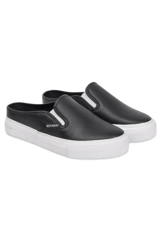 Slip on mules black online