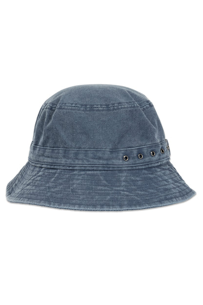 Denim Bucket Hat _ 154698 _ Blue Denim