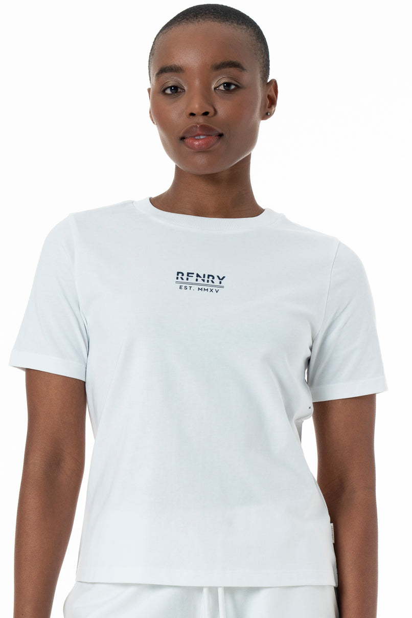 Branded T-Shirt _ 152264 _ Optic White