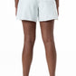 Longer Length Fleece Shorts _ 151998 _ White