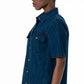 Denim Shirt _ 152220 _ Mid Wash