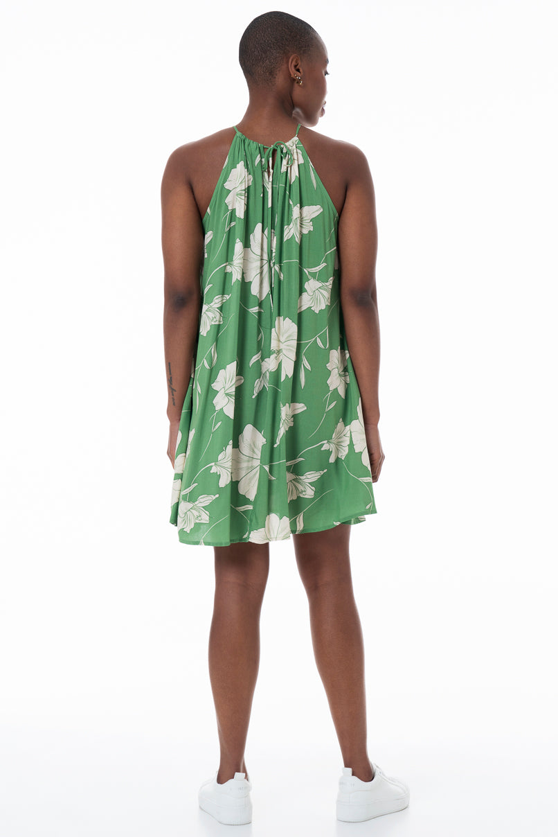 Trapeze Dress 152147 Green from REFINERY Refinery