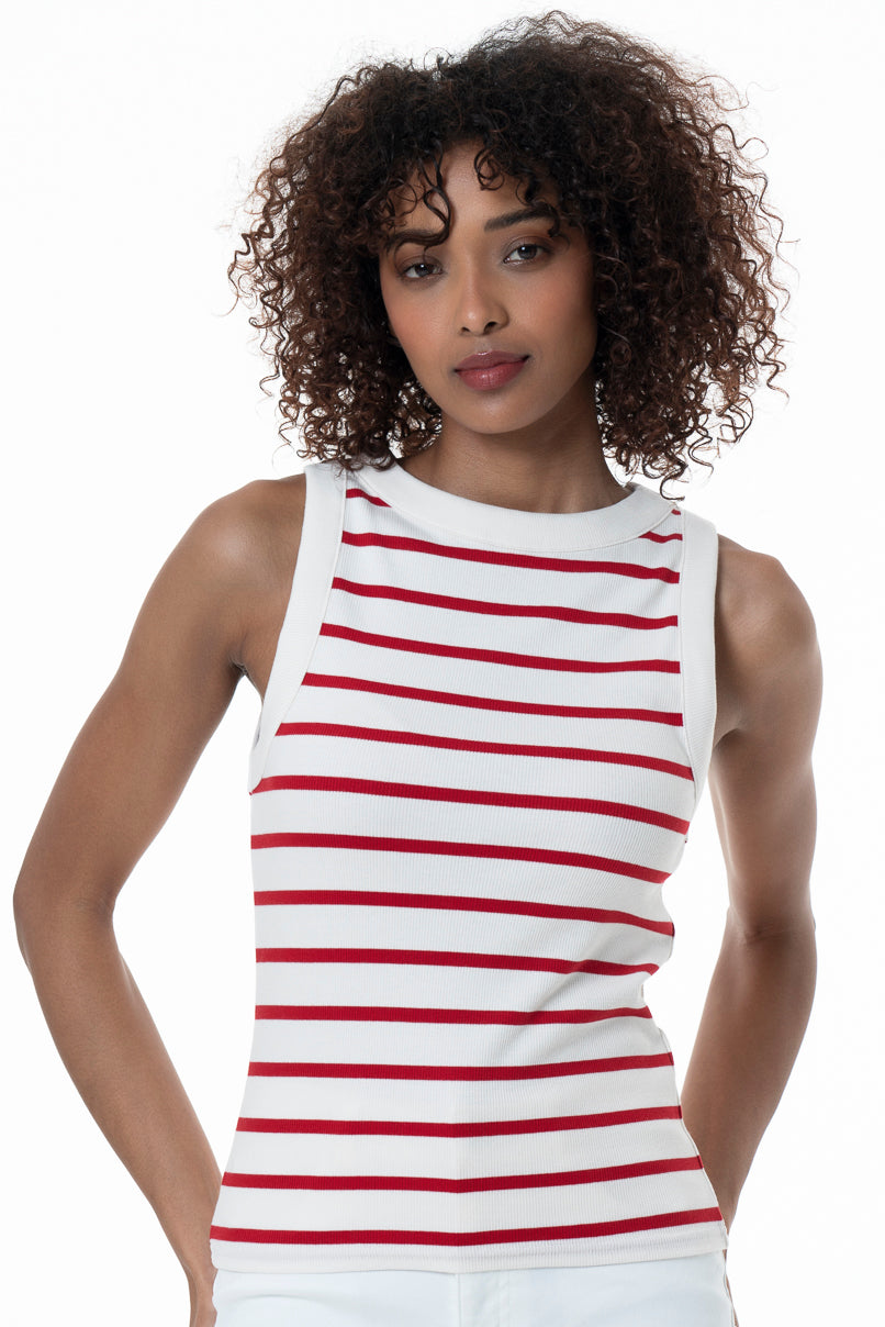 Ribbed Tank Top _ 153829 _ Milk