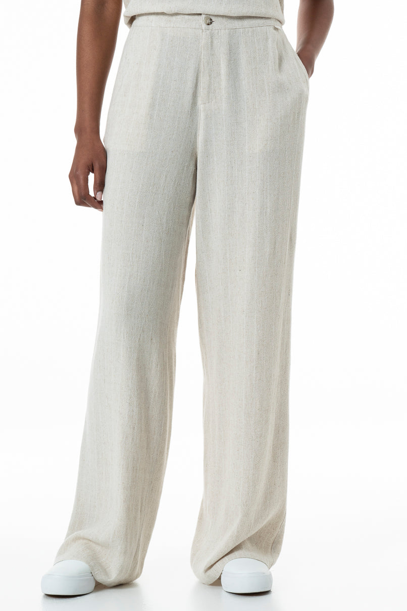 Linen Pants _ 152032 _ Natural