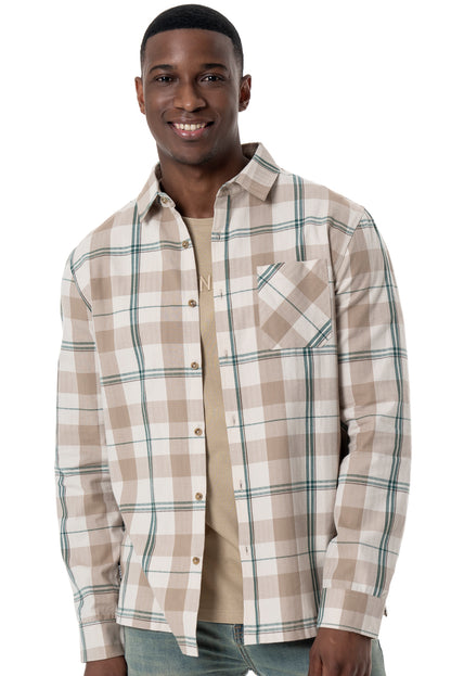 Check Shirt _ 156116 _ Natural