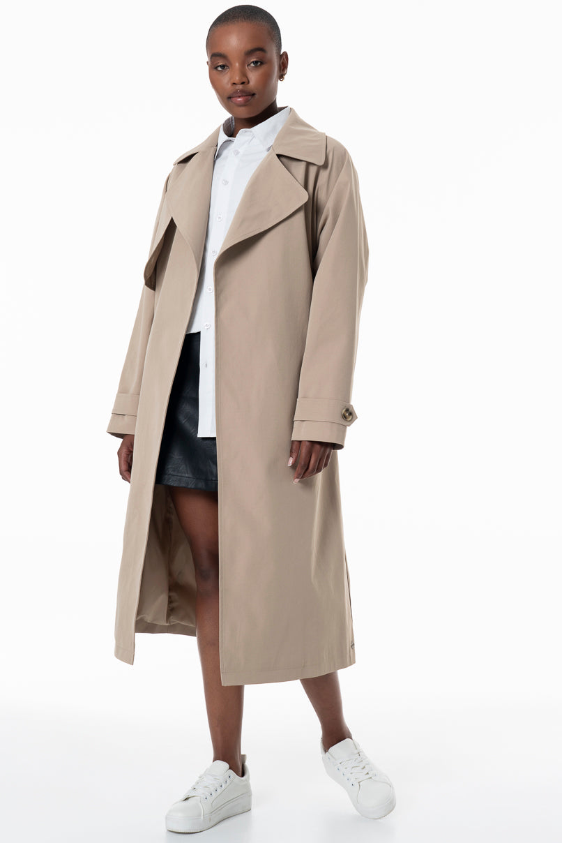 Trench Coat _ 155524 _ Stone