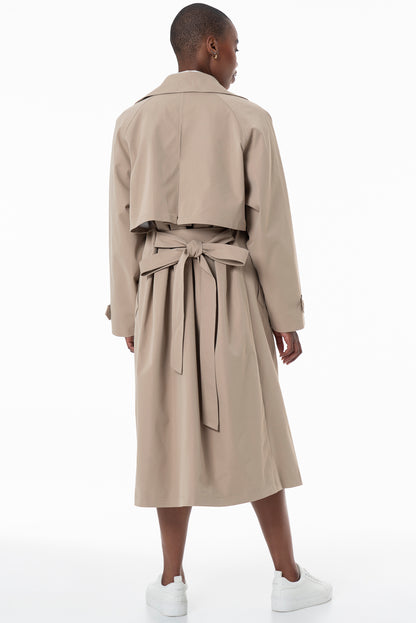 Trench Coat _ 155524 _ Stone