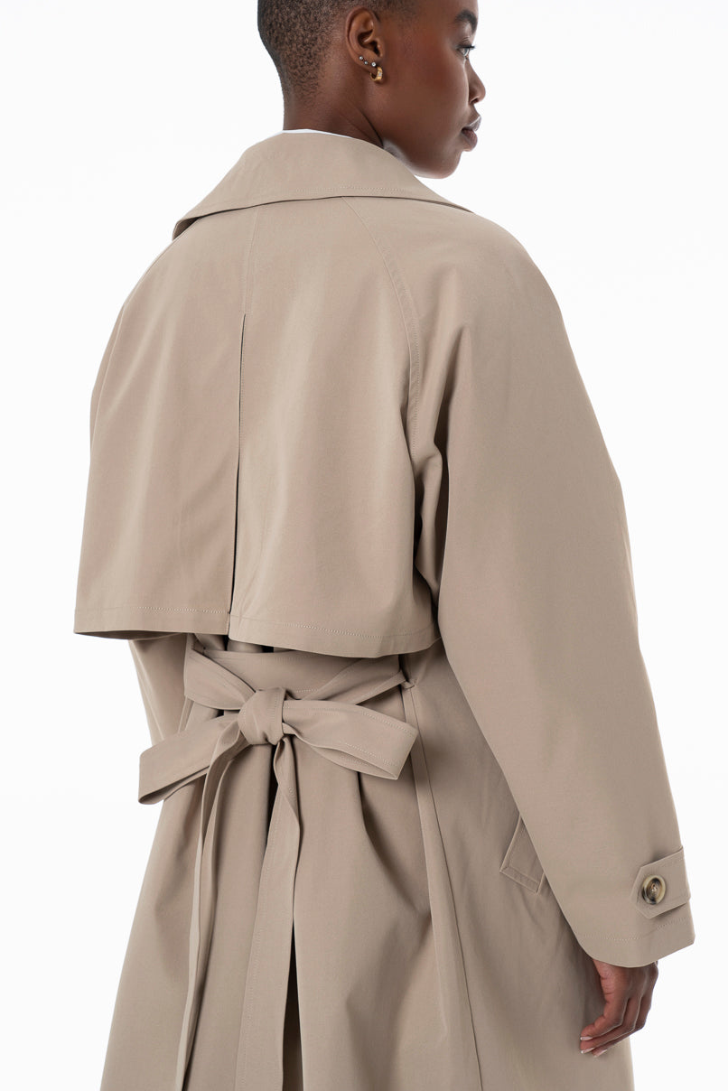 Trench Coat _ 155524 _ Stone