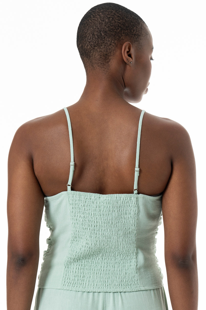 Strappy Top _ 152240 _ Green