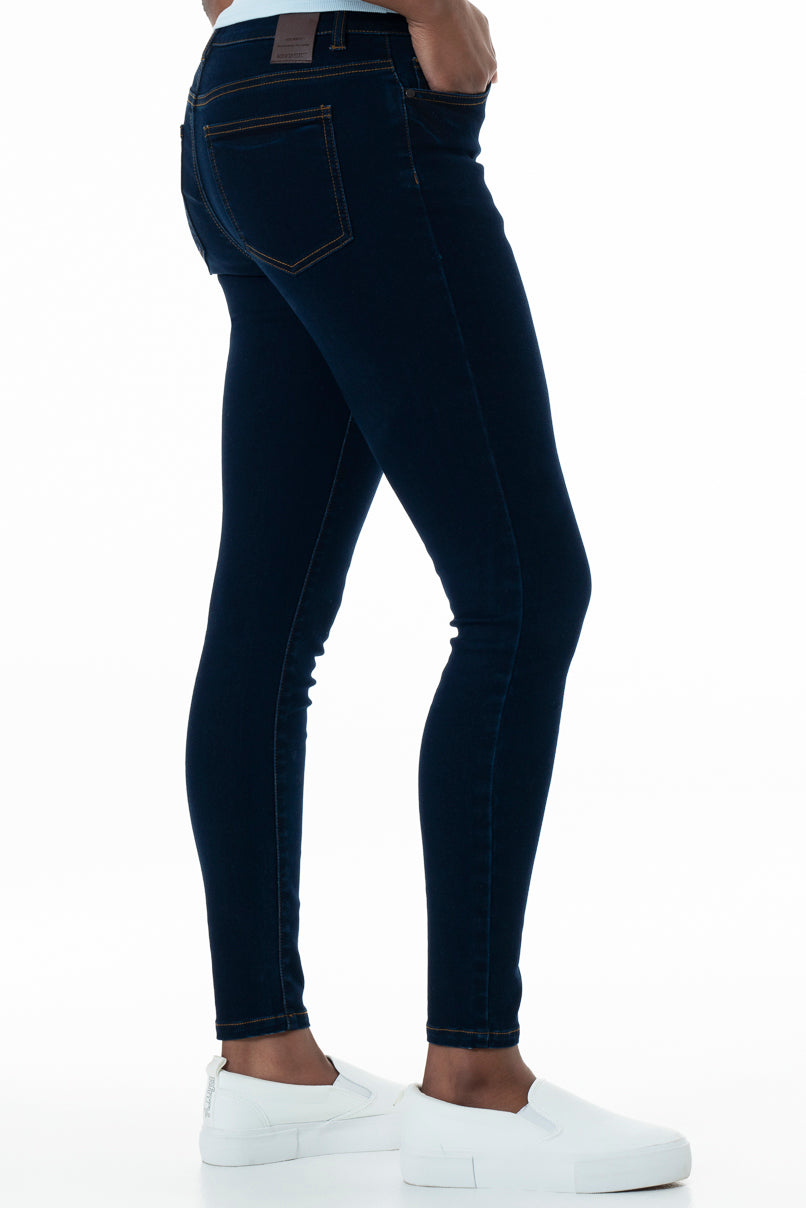 Rf01 Mid Rise Skinny Jeans _ 151004 _ Dark Wash