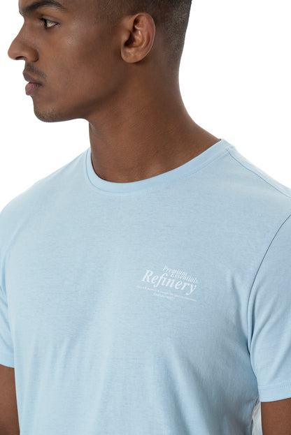 Branded T-Shirt _ 153302 _ Pale Blue