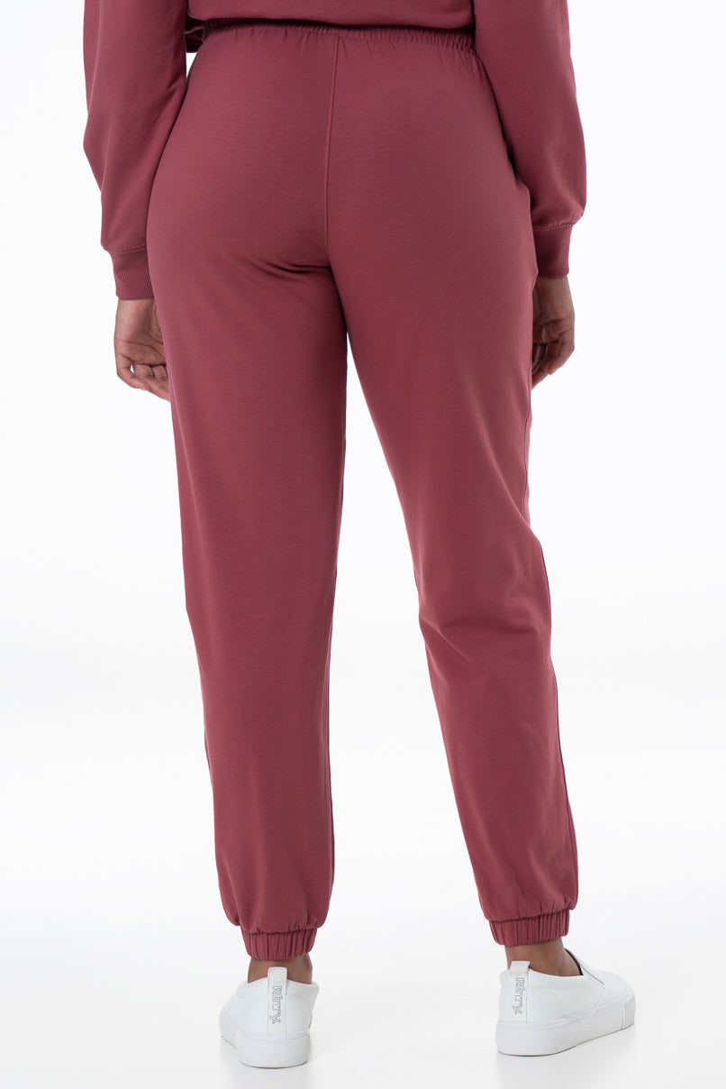 Relaxed Fit Track Pants _ 146937 _ Mauve