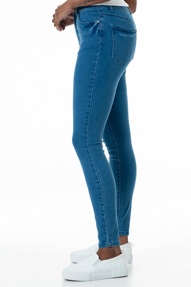 Rf09 Hi-Waisted Skinny Jeans _ 151010 _ Mid Wash