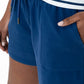 Elasticated Fleece Shorts _ 151997 _ Ink