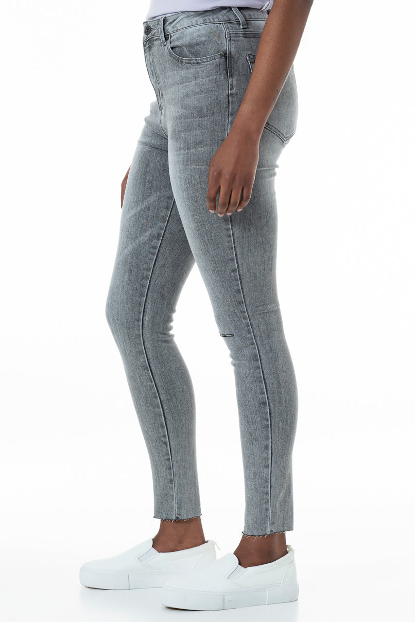 Rf05 Hi-Rise Skinny Jeans _ 152638 _ Grey Wash