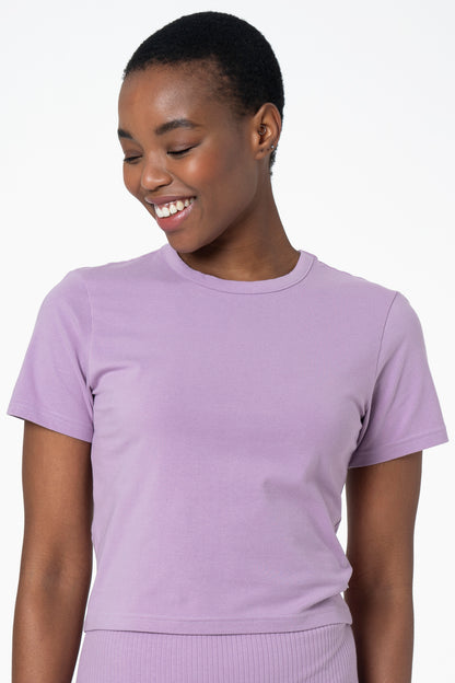 Fitted T-Shirt _ 143358 _ Purple