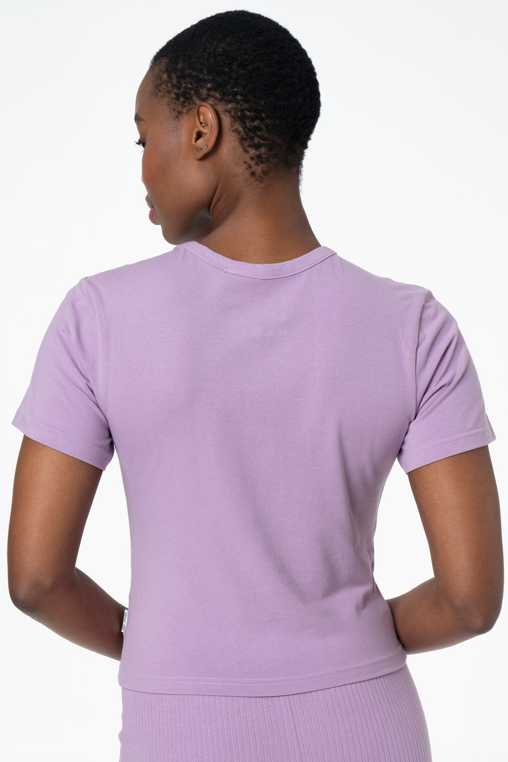 Fitted T-Shirt _ 143358 _ Purple