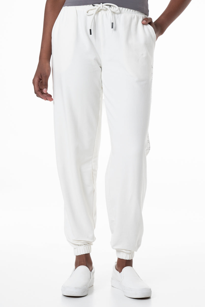 Relaxed Fit Track Pants _ 145613 _ Milk from REFINERY – Refinery