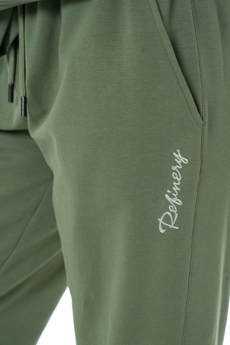 Slim Fit Track Pants _ 145619 _ Green