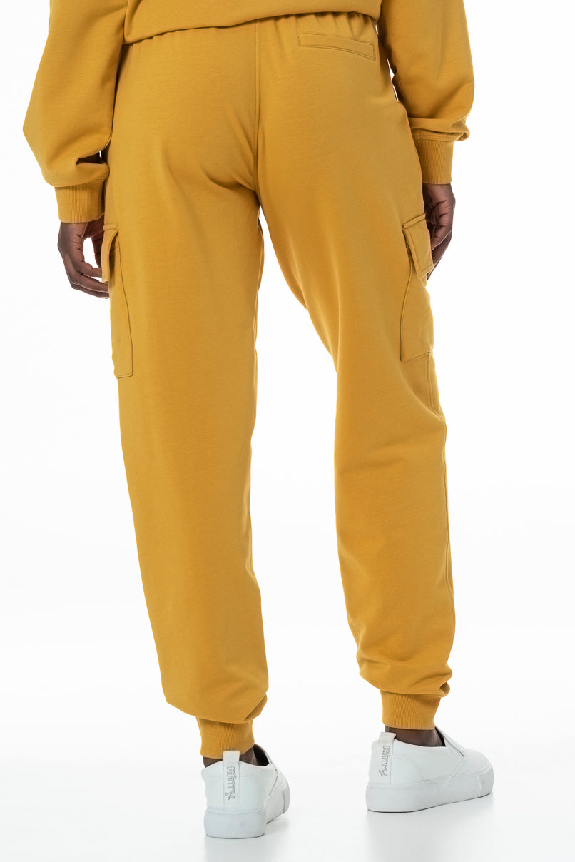 Cargo Track Pants _ 145618 _ Yellow