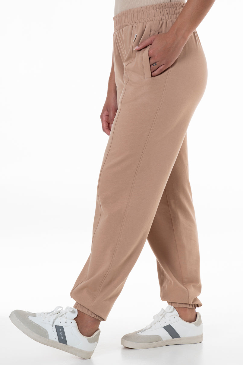 Relaxed Fit Track Pants _ 146941 _ Taupe