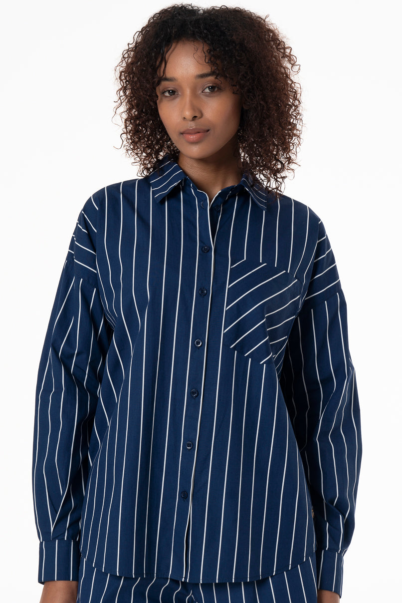 Poplin Shirt _ 152504 _ Ink