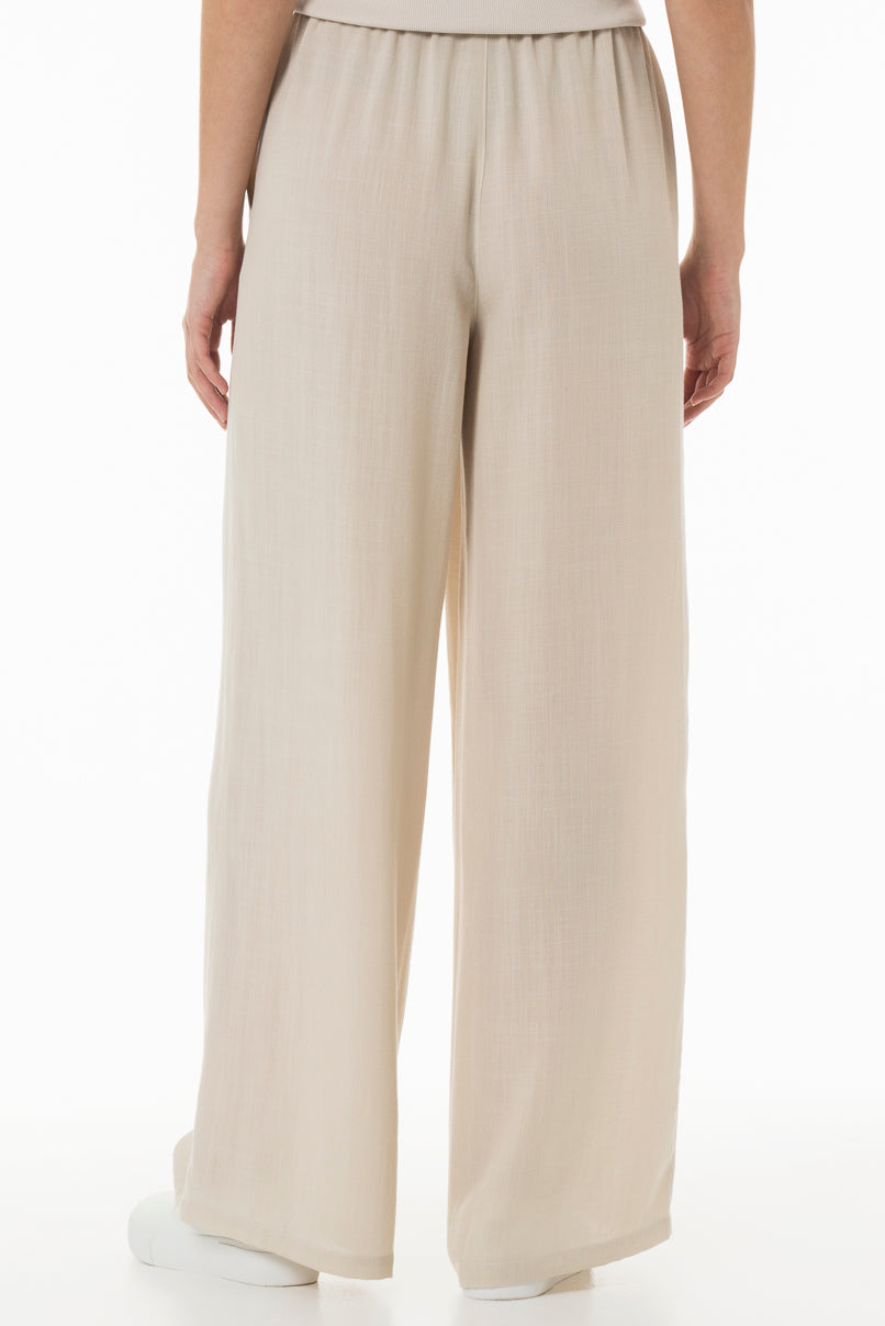 Wide Leg Pants _ 150066 _ Beige