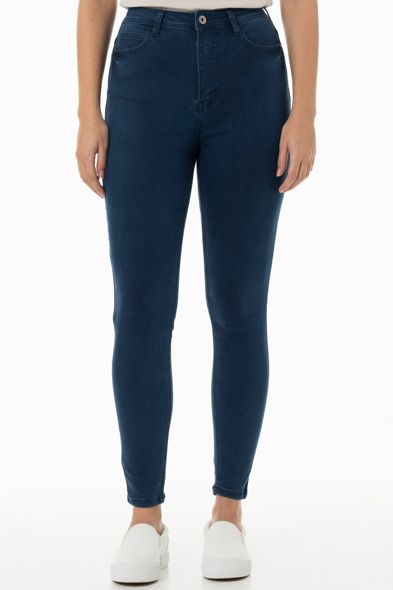 Rf09 Hi-Waisted Skinny Jeans _ 146154 _ Mid Wash