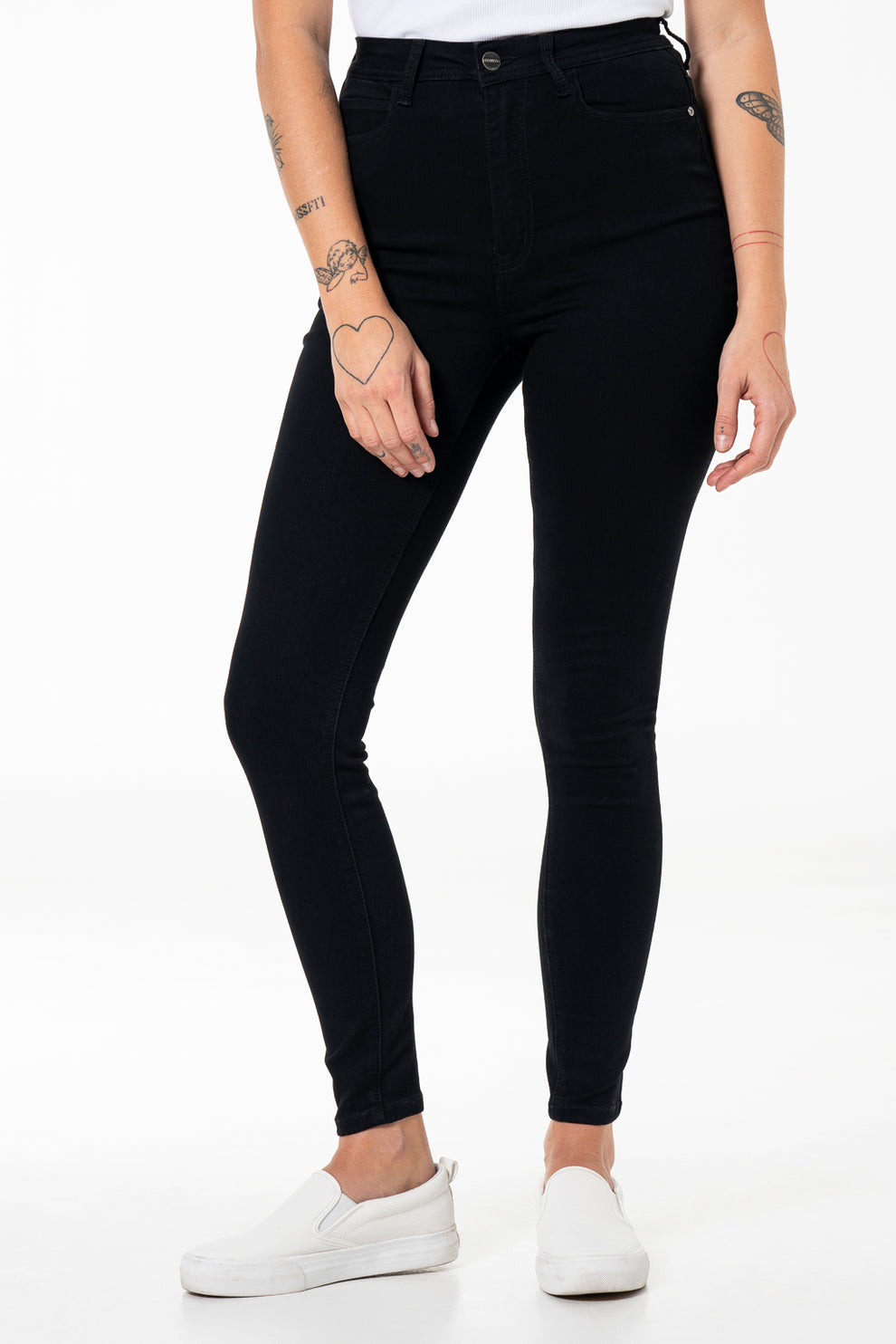 Rf09 Hi-Waisted Skinny Jeans _ 140839 _ Black from REFINERY – Refinery