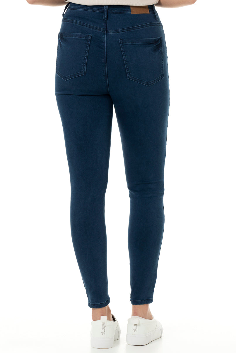 Rf09 Hi-Waisted Skinny Jeans _ 146154 _ Mid Wash