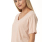 Boxy T-Shirt _ 150054 _ Rose